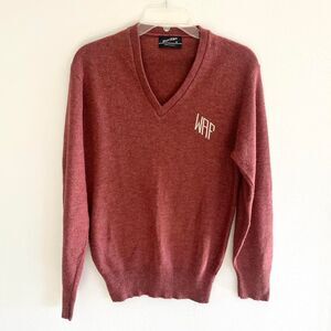 Vintgage 70s sweater Preppy Colelgiate Classicore Size M/L